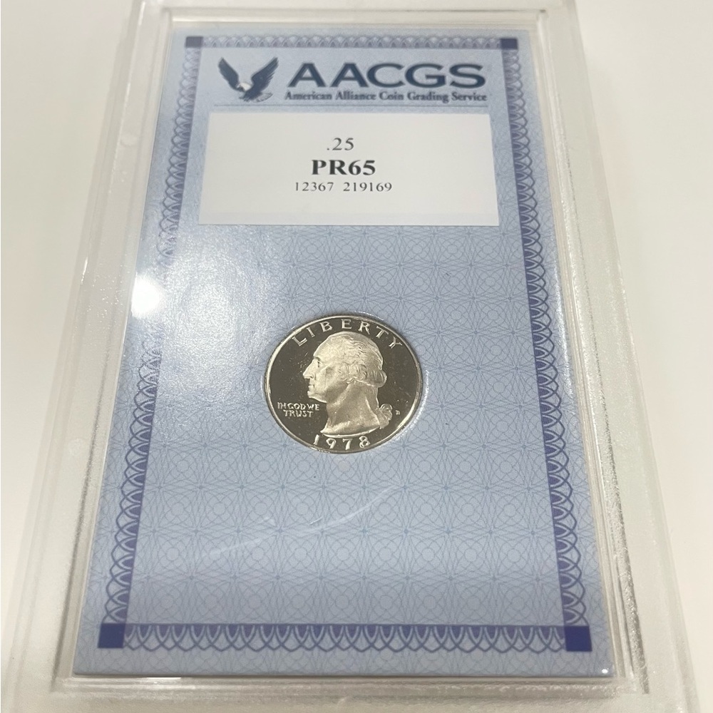 1978 Proof Quarter Graded Uncirculated Proof Ultra Cameo